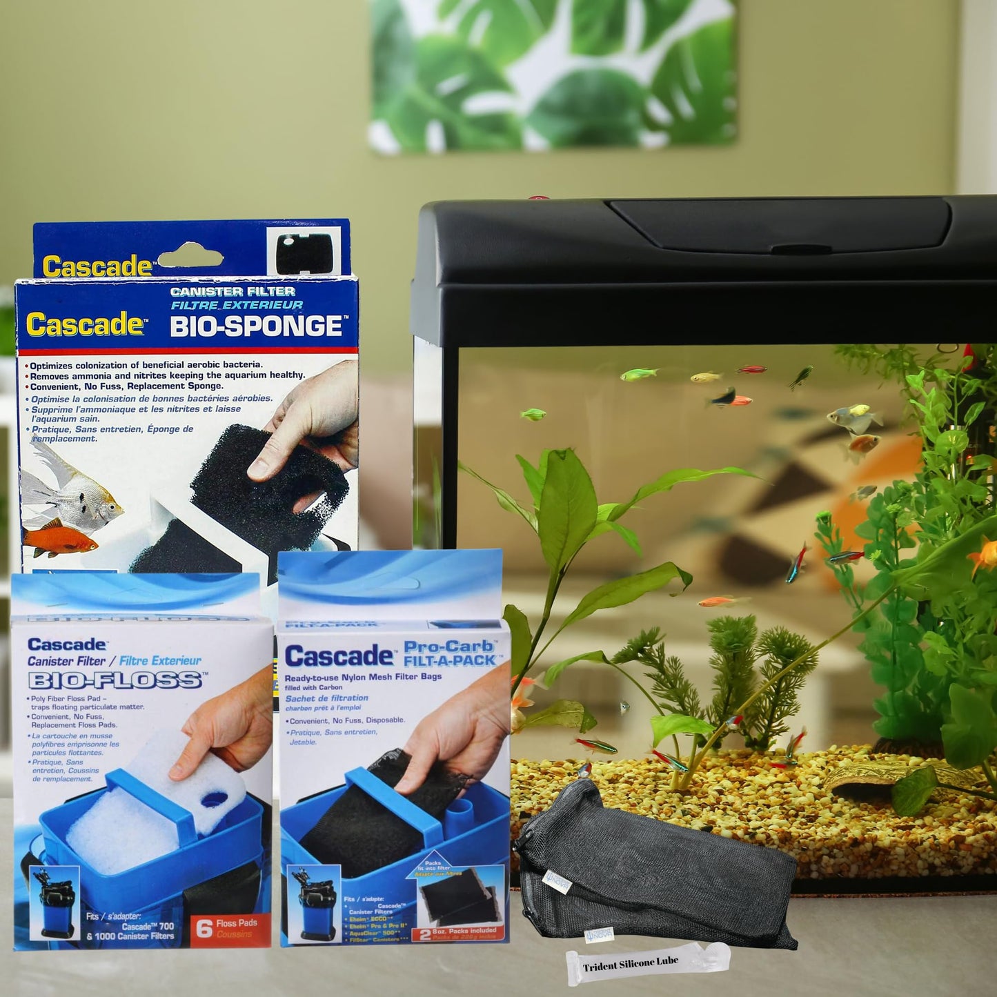 Fluval Cascade 700/1000 Canister Filter Media Kit