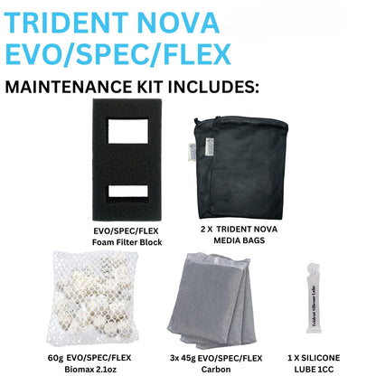 Fluval SPEC, EVO & Flex Aquarium Filter Media Kit