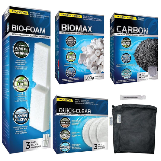 Fluval FX4/FX5/FX6 Canister Filter Media Kit