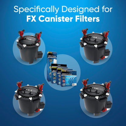 Fluval FX4/FX5/FX6 Canister Filter Media Kit