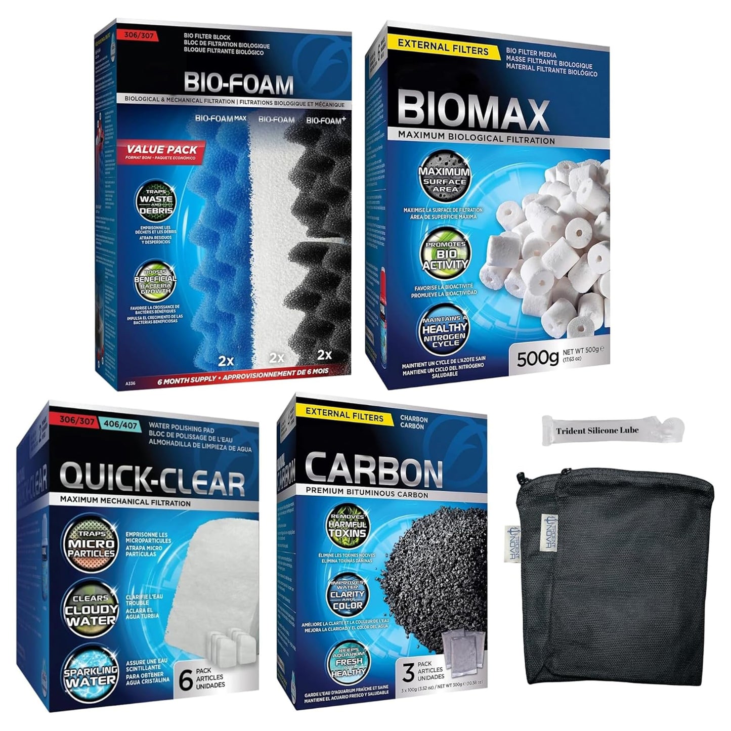 Fluval 306/307 Canister Filter Media Kit