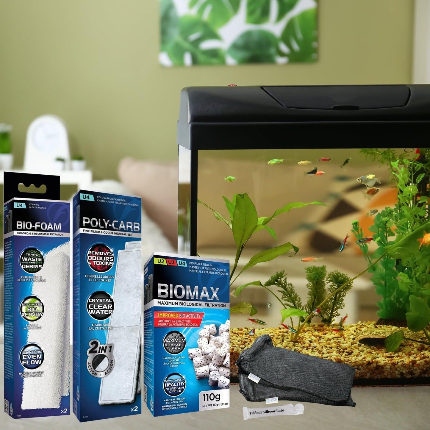 Fluval U4 Underwater Filter Media Kit