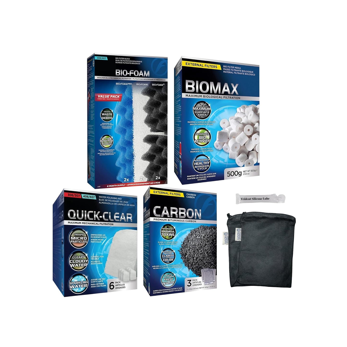 Fluval 306/307 Canister Filter Media Kit