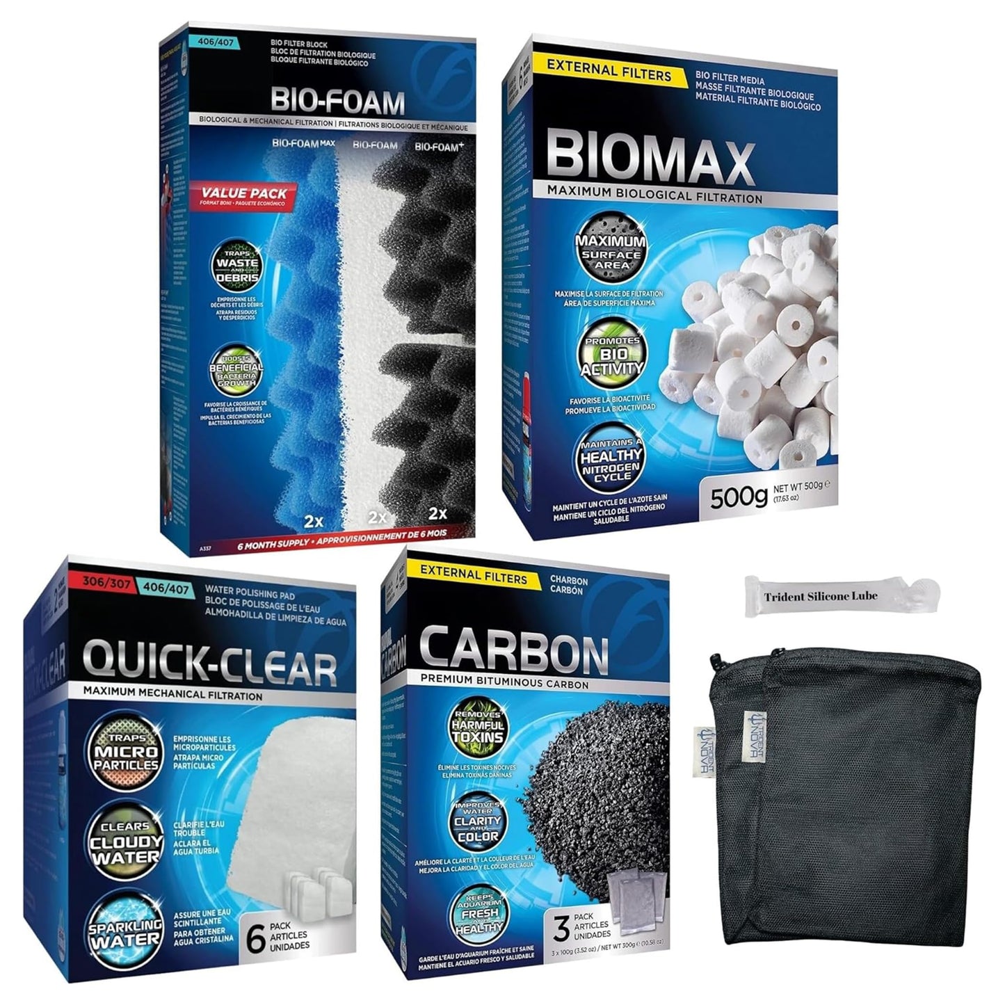 Fluval 406/407 Canister Filter Media Kit