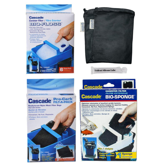 Fluval Cascade 700/1000 Canister Filter Media Kit